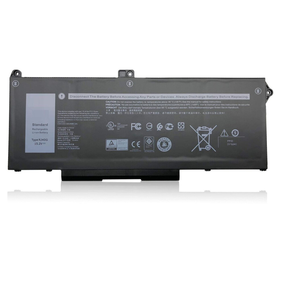 Coreparts Laptop Battery For Dell 54.72Wh Li-Ion 15.2V 3600Mah Black 5715063326497