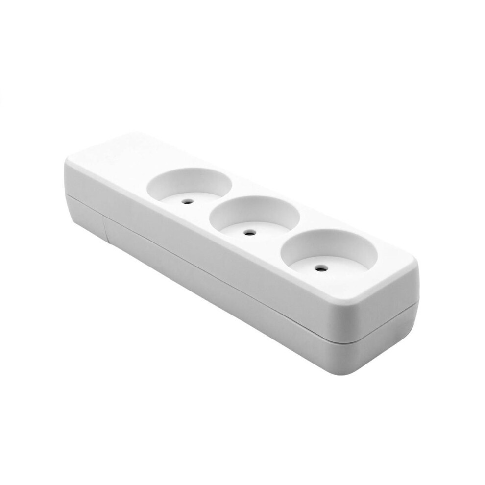 Proxtend Danish Power Strip 3-Way White 5714590023558