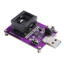 EMMC-Chip-Test, BGA153-Testsockel GL3224 USB 3.0 für EMMC153-Brenneradapter auf USB 3.0 zum Lesen und Schreiben Von Bildern