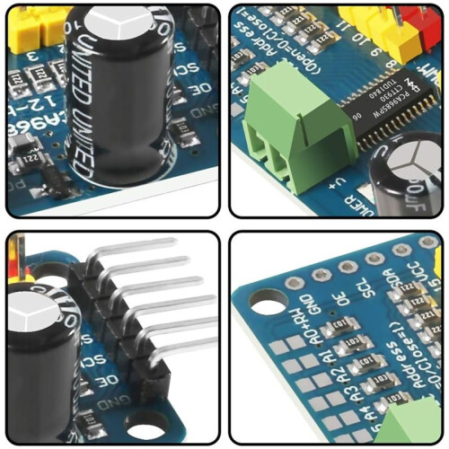 5Pcs PCA9685PW 16 Channel 12-Bit PWM Servo Shield Driver I2C Interface PCA9685 Module for Raspberry Pi 1