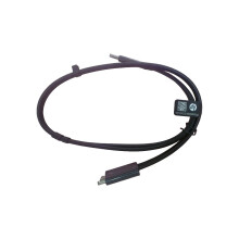 HP Thunderbolt combo cable 0.7m length supports up to 40 Gbps speeds compatible with Thunderbolt devices.