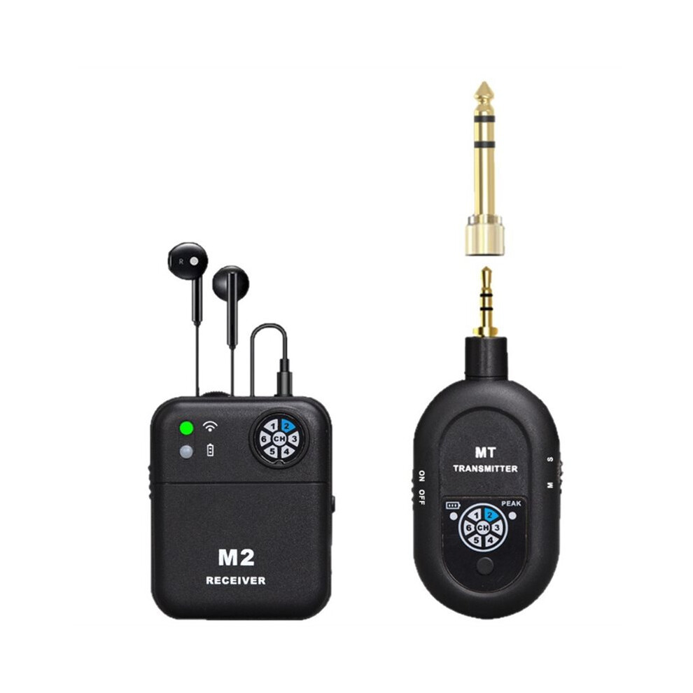 Wireless In-Ear Monitor System 2.4Ghz Wireless Iem System Transmitter Receiver For Music Studio Live Broadcast Stage 6033793891207
