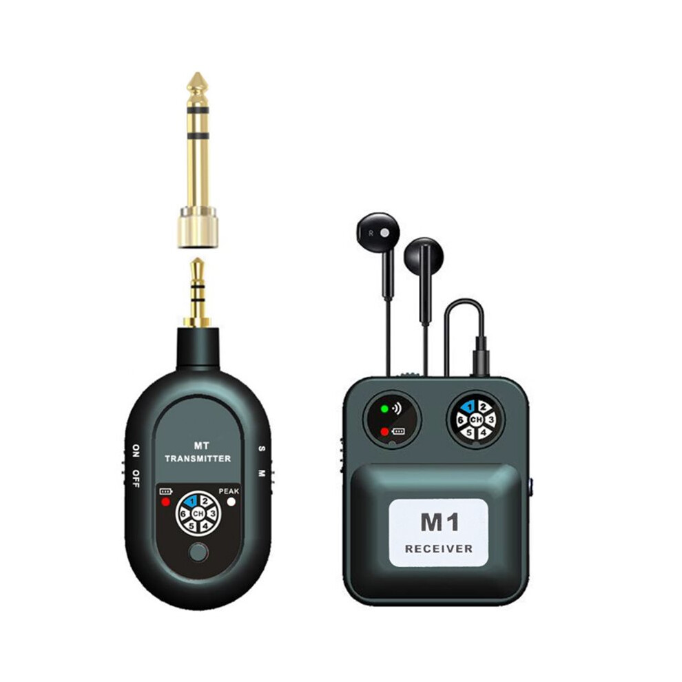 Saudism New Wireless In-Ear Monitor System 2.4Ghz Wireless Iem System With Transmitter Receiver For Music Studio Live Broadcast