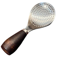 Paletta per Riso con Manico In Legno, Spatola per Riso Antiaderente, Spatola per Riso Verticale, Utensili da Cucina per Purè di Patate B