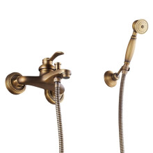 Ensemble de Robinetterie de Douche en Laiton avec Douchette et Mitigeur B