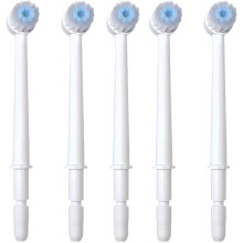 5Pcs Replacement Brush Heads for WP-Series Oral Irrigators - Assorted, Random Delivery