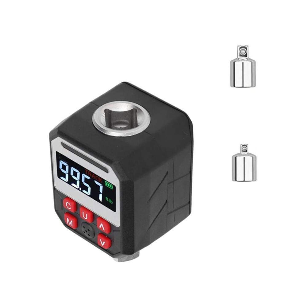 Saudism 1/2 Inch Digital Torque Wrench Adapter With Display Preset 1.5-30Nm Range For Automotive Industrial