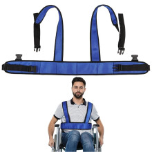 Wheelchair Waist Strap Belt Breathable Elderly Wheelchair Anti-Fall Support Fixing Straps Nurs Band for Elderly