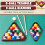 Solid Wood Pool  Triangle Rack, Pool Table  Holder Positioning Rack,2-1/4" Pool  Rack 5