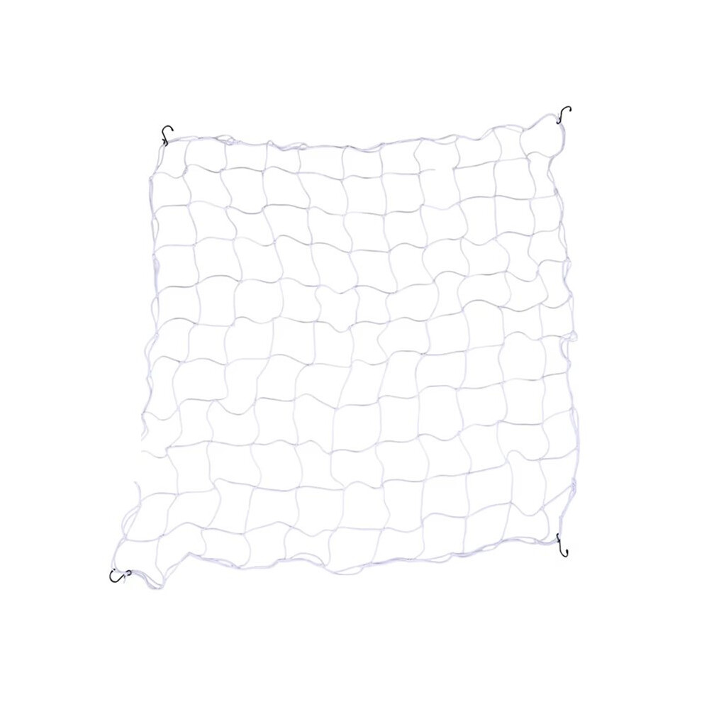 Saudism Mesh Highly Elastic Trellis Netting With Hooks For Grow Climbing Plants Vegetables Fruits Flowers Gardening 120X120cm