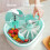 Fruit Cleaner Spinner , Large Fruit Washer Spinner, Fruit Washer Bowl, Vegetable Fruit Spinner Washer,Fruit Scrubber 2
