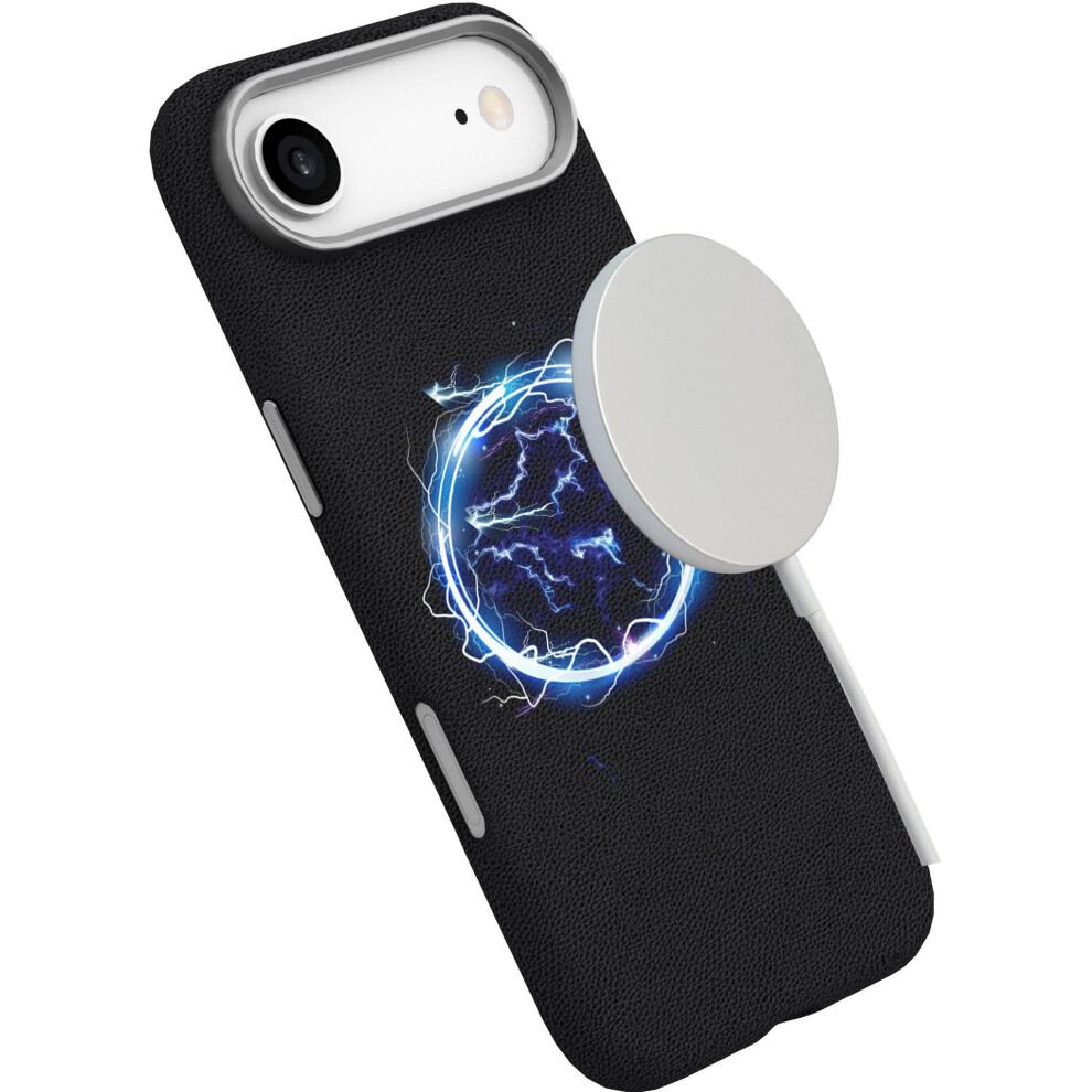 Estuff Iphone Air Infinite Venice Magnetic Pu Leather Cover - 86% Recycled Plastic Black 5715063807880