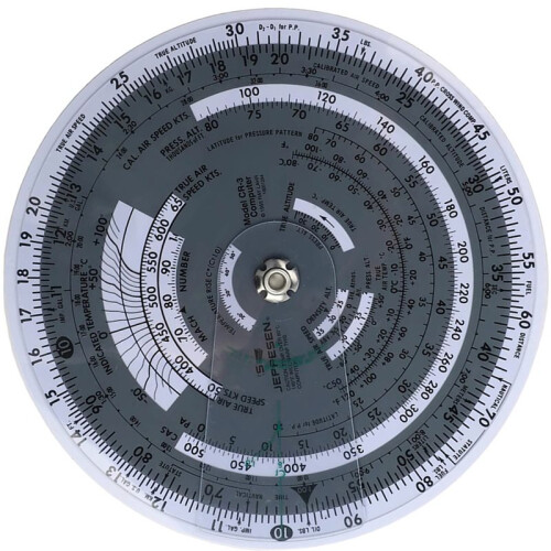 New 6 Inches E6B-R Circular Flight Computer Aviation Plotter Slide Rule for Aviation Flight Training  Training 2