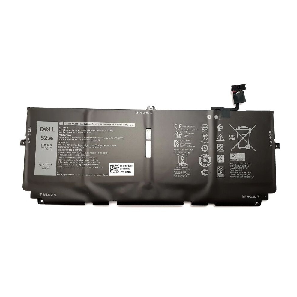 Dell Battery 52Whr 4 Cell Lithium Ion