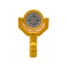 Placa Refletora de 50 mm de Diâmetro com Base para Levantamento Topográfico e Monitoramento. Sistema de Placa Refletora com Prisma Óptico.