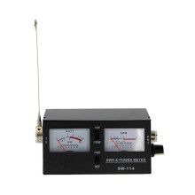 SW-114 SWR/RF/Feldstärke-Testleistungsmesser für Relative Leistung 3-Funktions-Analog mit Feldstärkeantenne