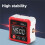 Digital Angle Gauge Protractor Angle Measure Inclinometer Magnetic Level Box Angle Meter Double Side Light for Home 4