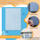 6 Sheets Printable Shrink Paper Sheets Plastic for Inkjet Printer,for Crafts DIY Keychain Making, 'S Day 7