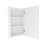 NES Home Nes Home Gloss White 400mm Bathroom Mirror Cabinet With Shelf Storage 4