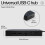 HP HP Universal USB-C Hub and Laptop Charger Combo 2