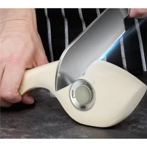 Fischförmiger Küchenhandroller Typ Drei-Stufen-Messerschärfer 2