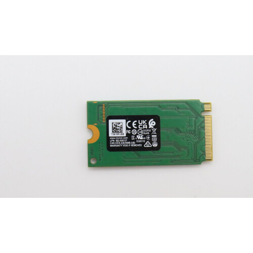 Lenovo Lenovo M.2 2242 solid-state drive 512GB capacity PCIe 4x4 interface optimized for high-speed data transfer OPAL certified. 2