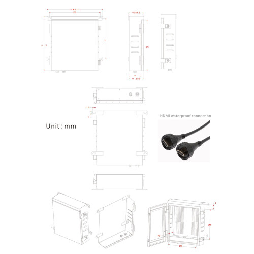 Ernitec Outdoor IP66 security box for Mini-PCs 1