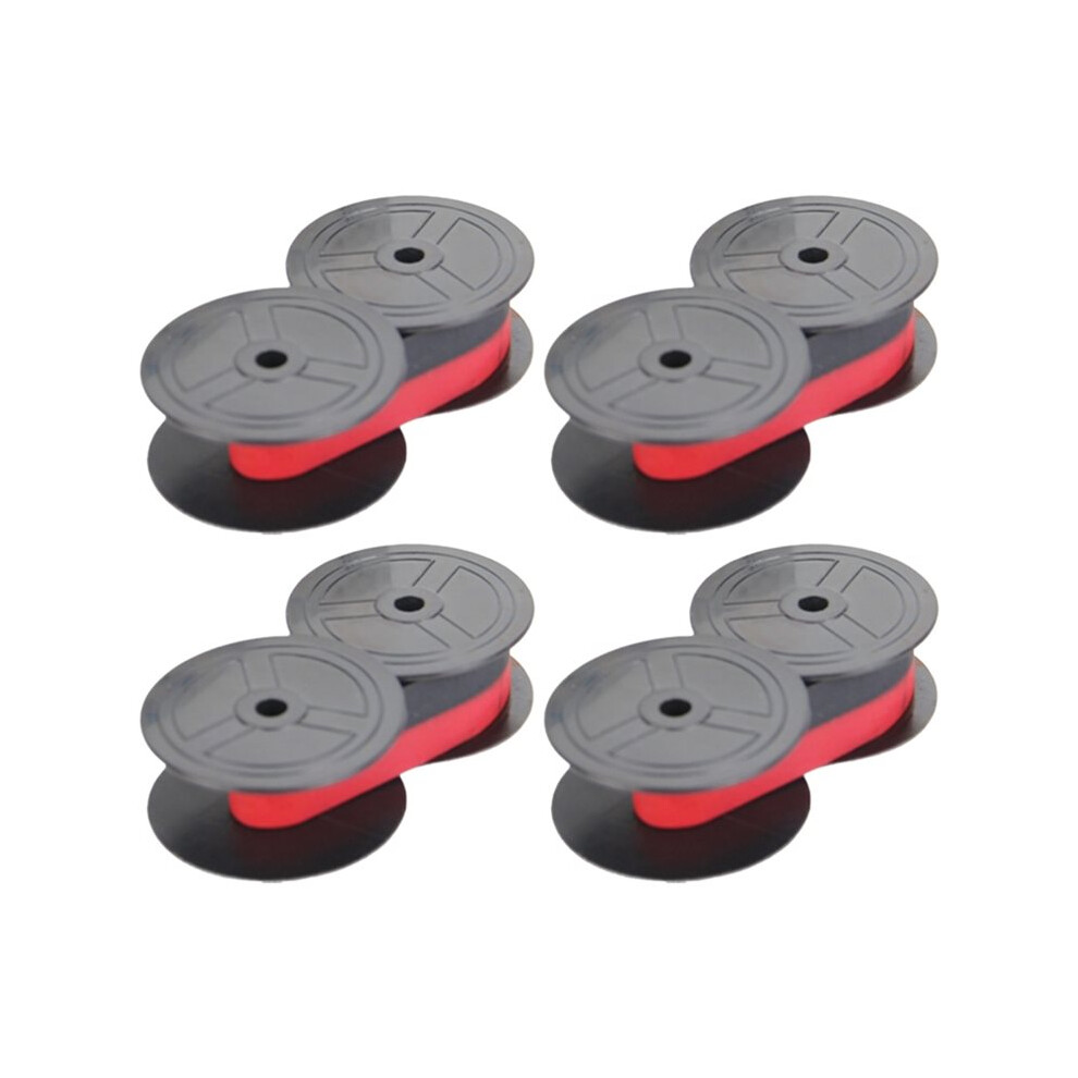 Printer Calculator Ribbon For Rb-02 For Dr120tm 140Tm 270Tm 210Tm Cs-2612 Gr24 Rb 4Pcs Black/Red 4711783491836
