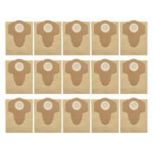 15PCS 20L Dust Collection Bag for BT-VC 1250S Wet&Dry Vacuum Cleaner Replacement Parts Vacuum Dust Bag