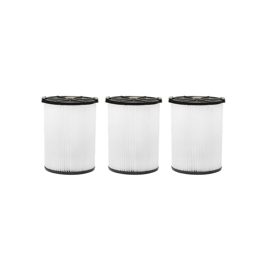 3 Pack Standard Wet/Dry Vac Filter Vf4000 For Ridgid Vf4000 Vacs 5-20 Gallons Vacuum Cleaner, Replacement Vf4000 Filter 4711689780935