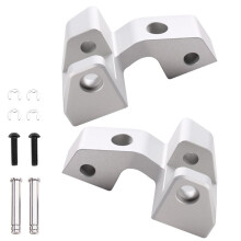 Motorcycle Passenger Footrest Lowering Kit Foot Pegs for R 1300 RT R1300RT 2025- Accessories Silver