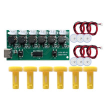 Kit Module Humidificateur, Nébuliseur Ultrasonique, Carte de Circuit Imprimé avec Interface à 6 Buses, Carte de Contrôle de Nébulisation B