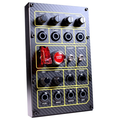 Simracing Central Control Box for FANATEC  SIMUCUBE PC USB, Programmable Button Box, Control Panel Simulator 2