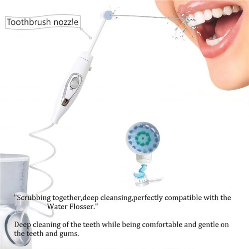 5Pcs Replacement Brush Heads for WP-Series Oral Irrigators - Assorted, Random Delivery 2