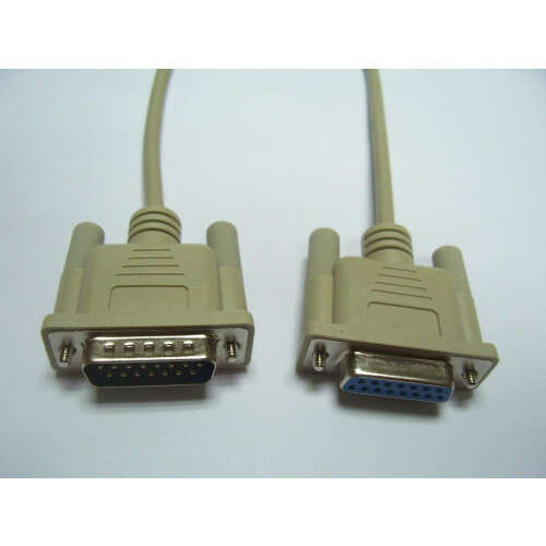 MicroConnect Full HD VGA Serial Extension Cable with Thumb screws 2m