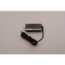 Lenovo USB-C laptop AC adapter 45W output supports PD 3.0 2-pin design compatible with Lenovo laptops.