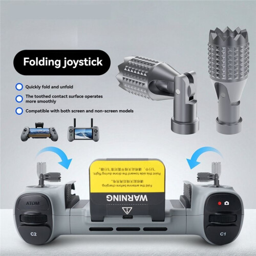 Remote Joystick for Potensic ATOM2/S FPV Remote Control Foldable Thumb Rocker Replace Controller Stick B 1