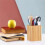 Desktop Storage Pencil Organizer Stationery Multifunctional Home Study Office Bamboo Pen Holders Desktop Organizer 7