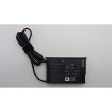 Lenovo 135W AC adapter for Lenovo ThinkPad laptops 20V output Slim Tip connector Energy Star compliant lightweight design.