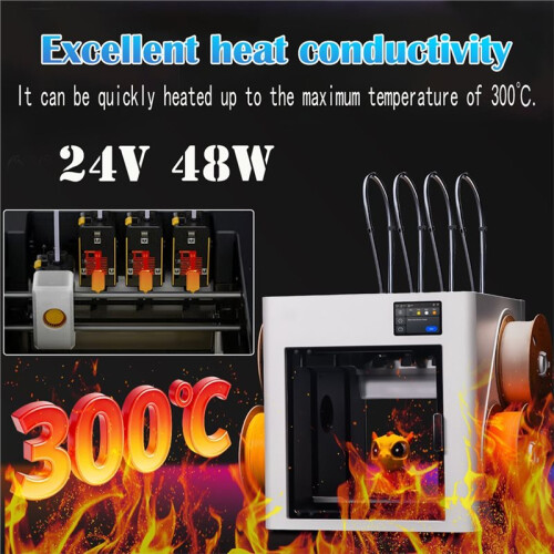 Hotend Ceramic Heating Block Kit for Snapmaker U1 Hot End 0.4mm Ceramic Block Kit 3D Printer Parts 2