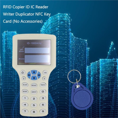RFID NFC IC ID Reader Writer 125KHz 13.56MHz Card Duplicator Encryption  Key Copier Access Control Card Programmer 1