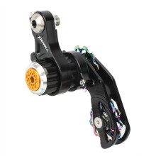 TANKE MTB Chain Tensioner Bicycle Single Speed Chain Guide Folding Bike Aluminum Alloy Bicycle Accessories CNC Pulley A1