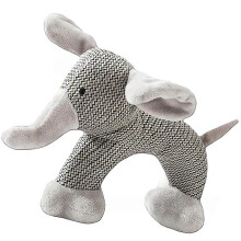 Pet Linen SafariCompanions, Dog Toys for Small to Medium Dogs, Elephant Design A