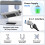 USB3.2 10Gbps 5  HUB with TF/ Card Reader USB-C & USB-A  USB Hub Type C Splitter for  Expansion Dock 6