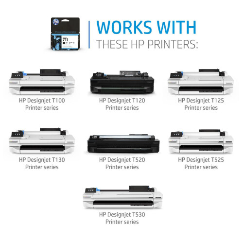 HP HP 711 80-ml Black Ink Cartridge 2