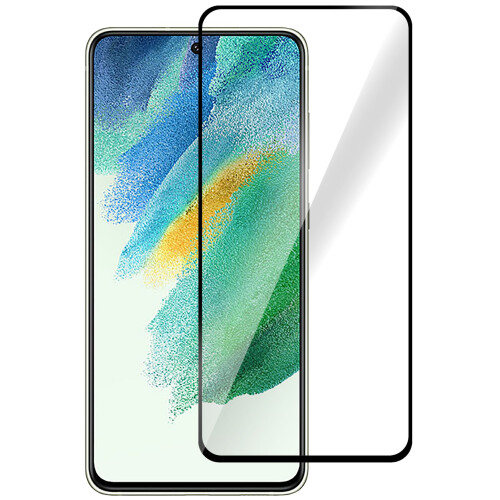 eSTUFF Samsung Galaxy S21 FE 5G Full Cover Screen Protector. Titan ShieldÂ