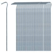 Hillington 50-Pack Heavy Duty Galvanised Steel Tent Pegs