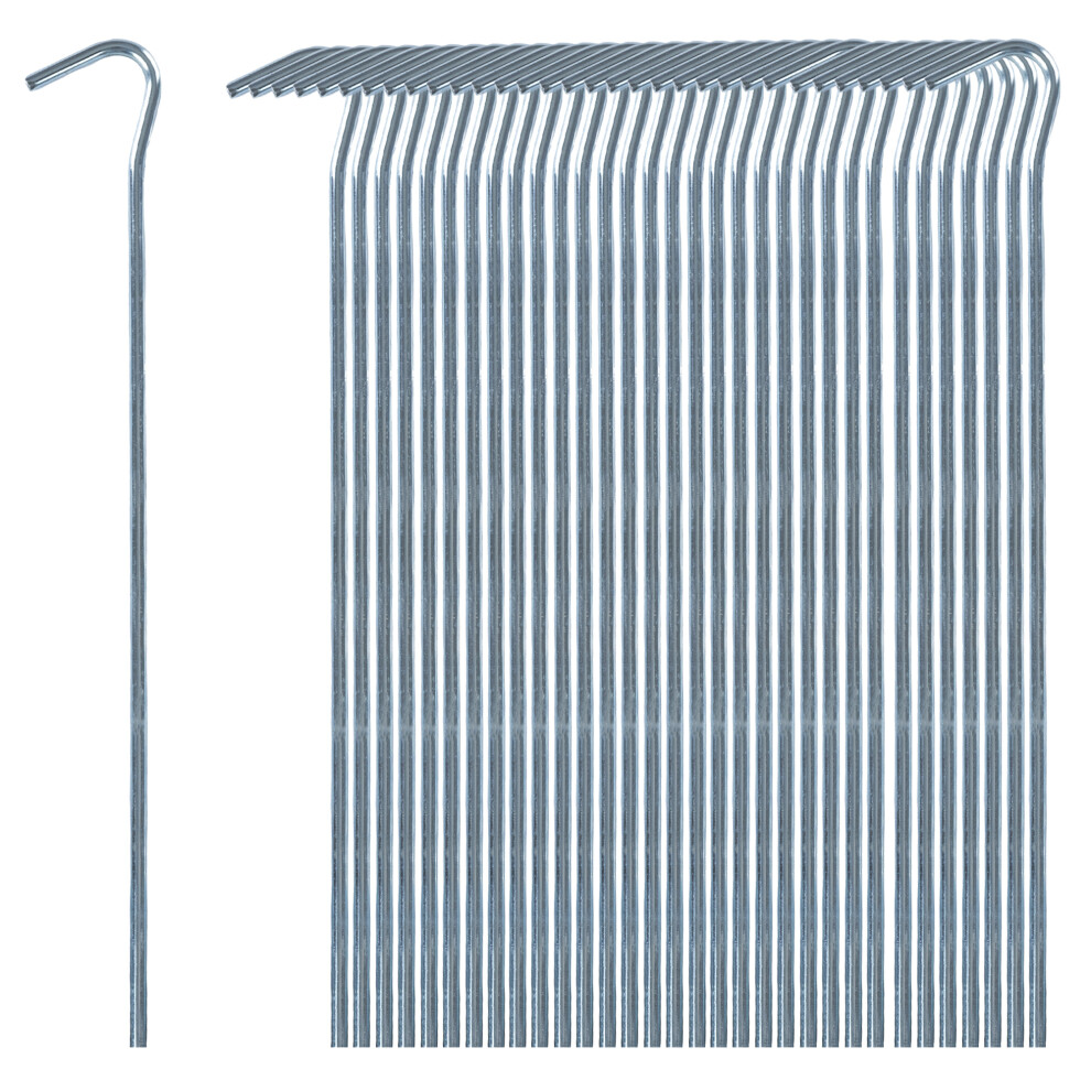 Photos - Climbing Gear Hillington 50-Pack Heavy Duty Galvanised Steel Tent Pegs GP107