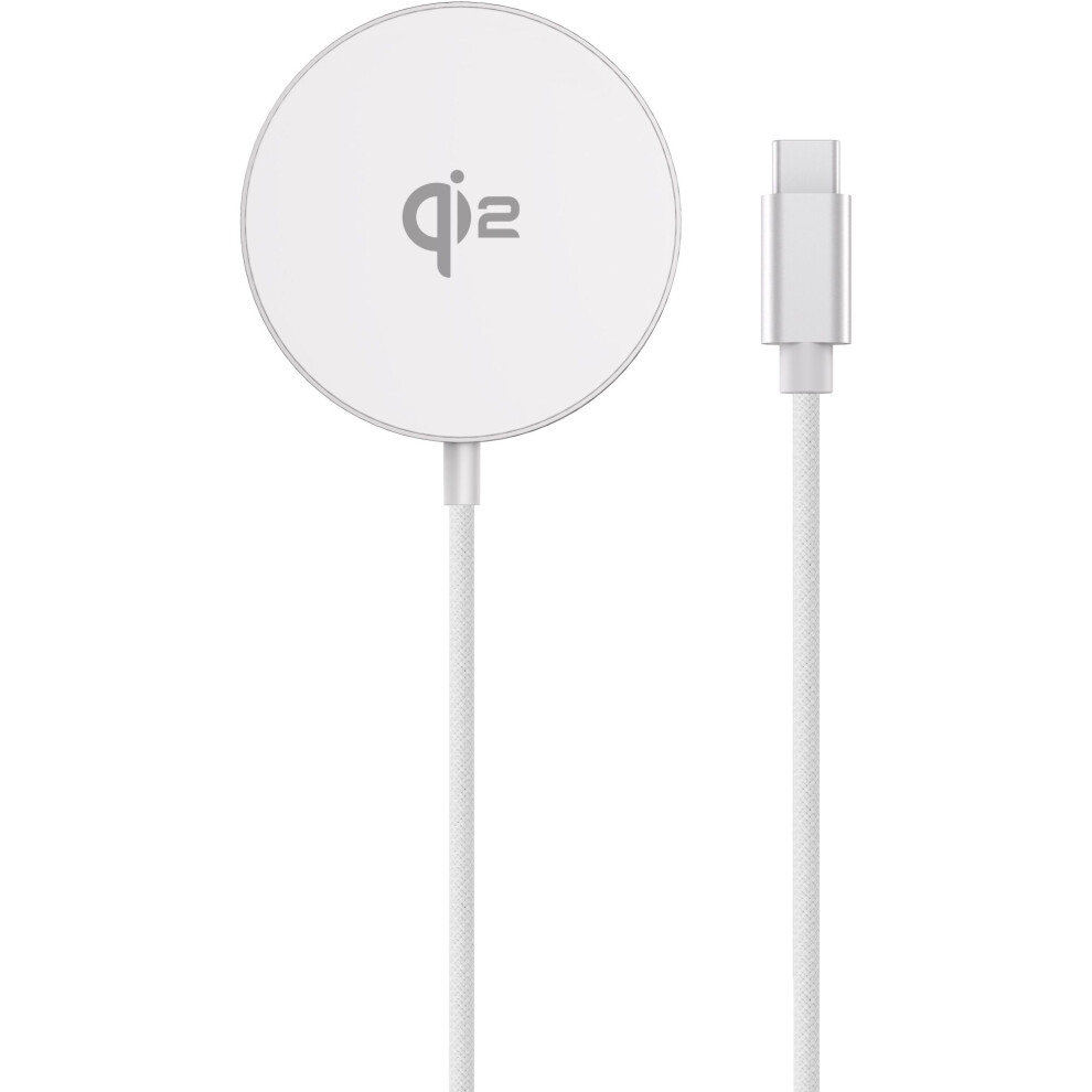 Estuff Qi2 15W Magnetic Wireless Charger With Usb-C Cable 5715063646021