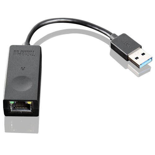 Lenovo Lenovo Lenovo USB3.0 Ethernet Adapter - Black